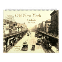 Gammalt New York, en 2026 kalender
