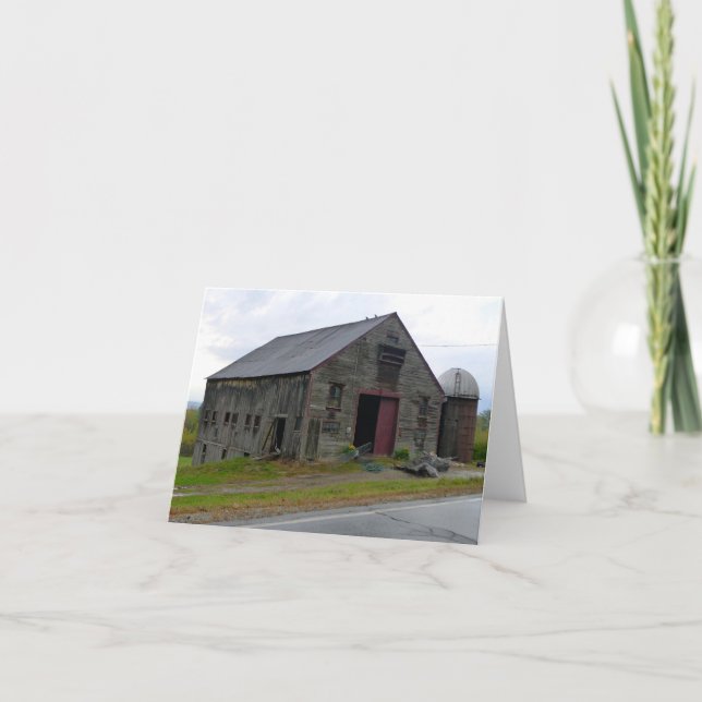 Gammalt notkort för New England Kort (Framsida)