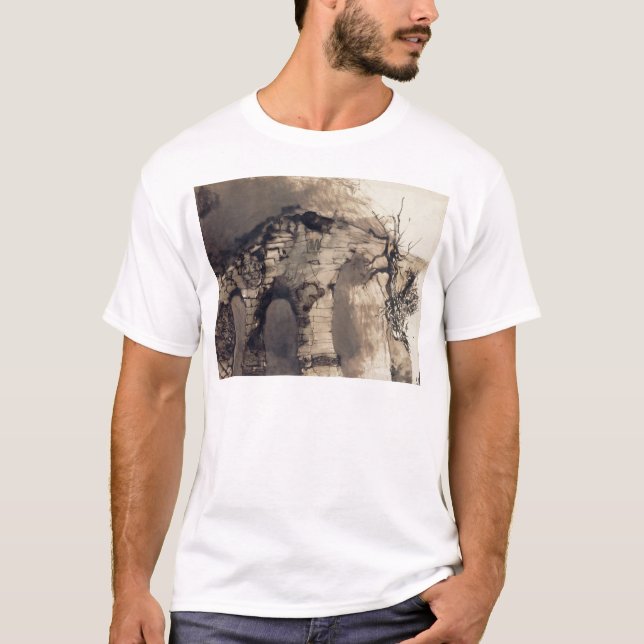 Gammalt överbrygga t-shirt (Framsida)