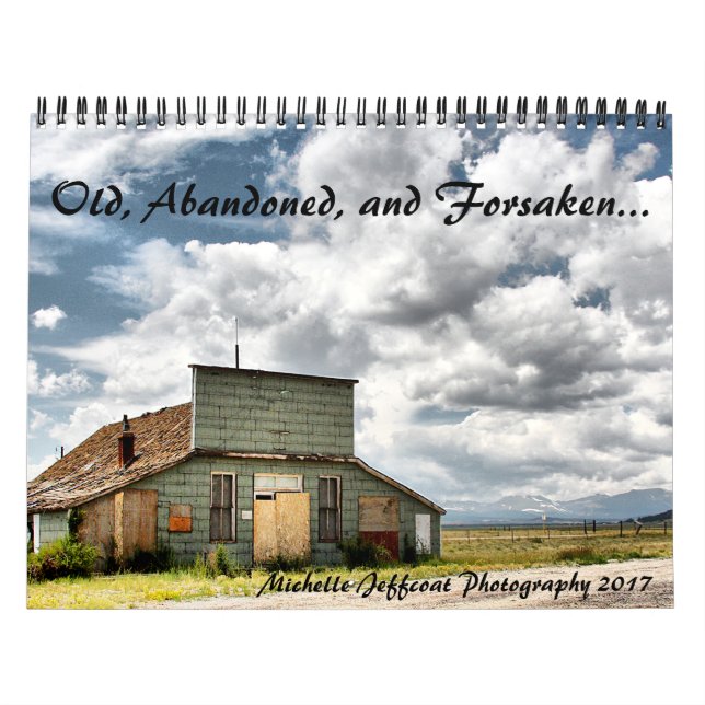 Gammalt, övergett och forsaken kalender (Omslag)