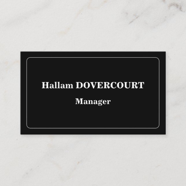 Gammalt Profilkort för fasad Professionell Visitkort (Framsida)