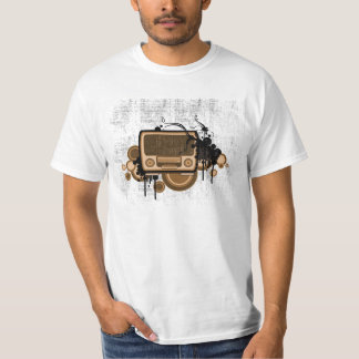 Gammalt radiosände tee shirt
