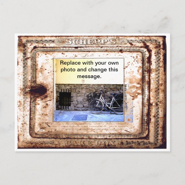 Gammalt Ram-vykort Vykort (Framsida)