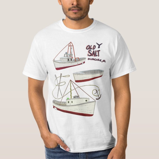 Gammalt salta t shirt (Framsida)