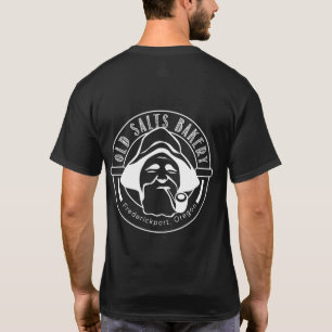 Gammalt saltar bagerisvart manT-tröja T Shirt