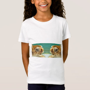 Gammalt sköldpadda t shirt