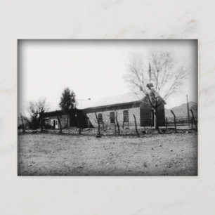 Gammalt skolvykort 1885 (1933 bild) vykort