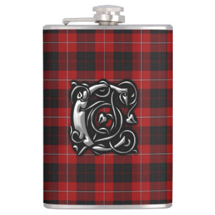 Gammalt skott för klanCunningham Tartan Fickplunta
