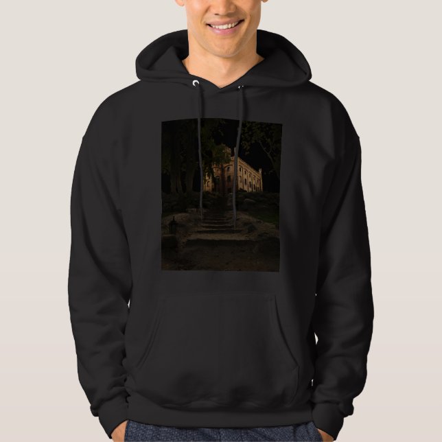 Gammalt slott i skogen hoodie (Framsida)