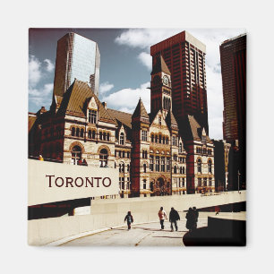 Gammalt stadshus, Toronto, Kanada Magnet