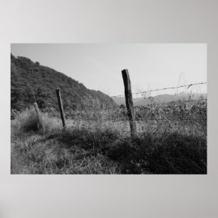 Gammalt staket poster