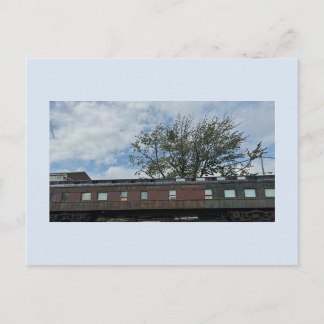 Gammalt Tåg-vykort Vykort (Framsida)