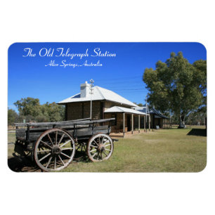 Gammalt telegrafera stationen, Alice Springs - Magnet