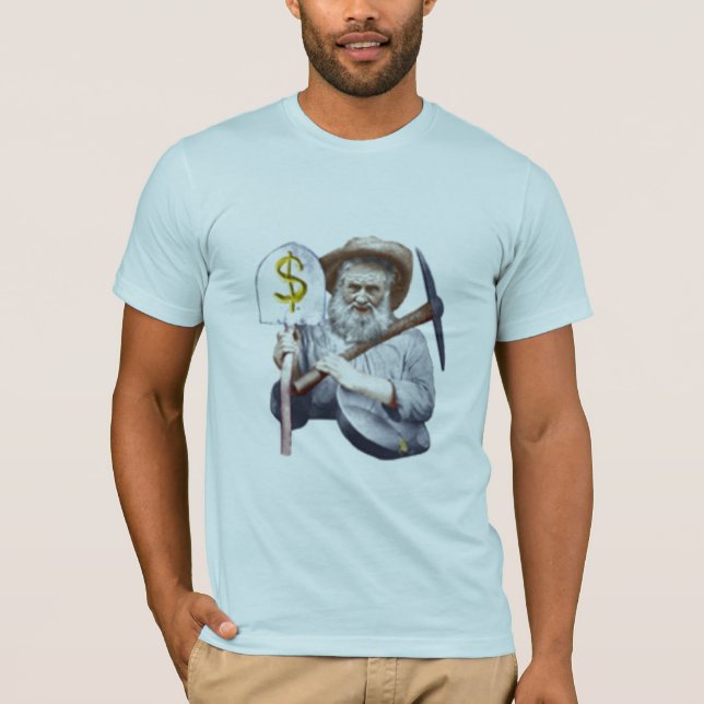 gammalt tidsprospekt tee shirt (Framsida)
