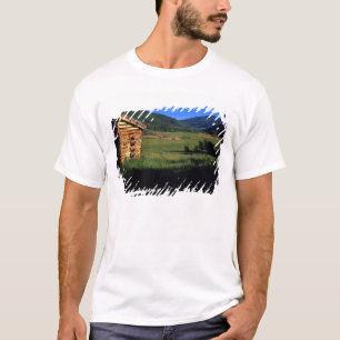 Gammalt timmerhus nära Park City, Utah. (P.R.) T-shirt