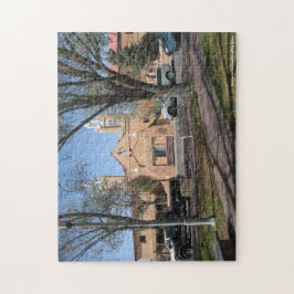 Gammalt Townpussel Pussel