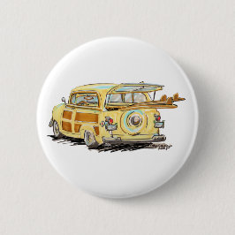 gammalt träig knapp