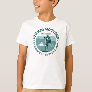 Gammalt trasaberg (rd) t shirt