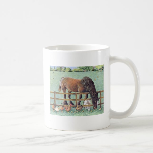 Gammalt troget kaffemugg (Höger)
