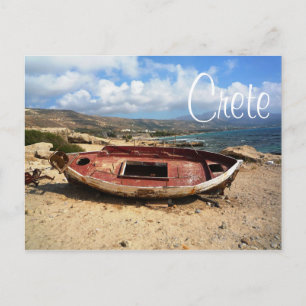 Gammalt vildsvin vid Crete Shore Vykort