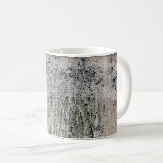 Gammalt vitt fönster på natten kaffemugg (Framsida höger)
