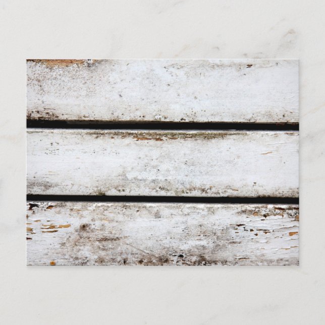 Gammalt vitt trä vykort (Framsida)