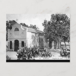 Gammalt vykort - Ajaccio, korse
