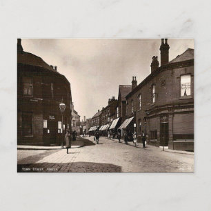Gammalt vykort - Armley, Leeds, Yorkshire