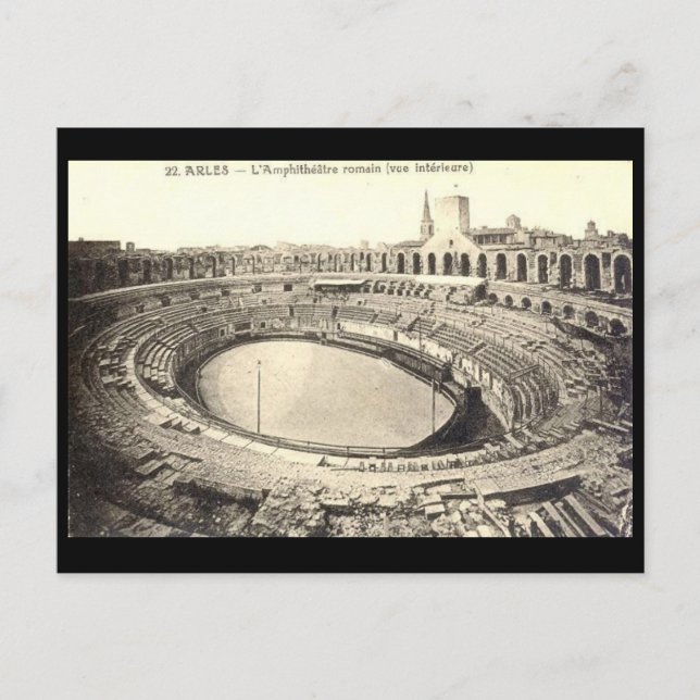 Gammalt vykort - artiklar, Frankrike (Framsida)