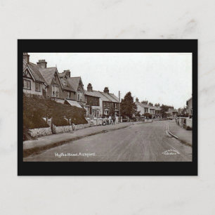 Gammalt vykort - Ashford, Kent