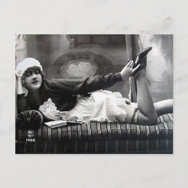 Gammalt vykort - återställer stöd (Framsida)