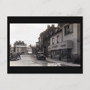 Gammalt vykort - Bicester, Oxfordshire