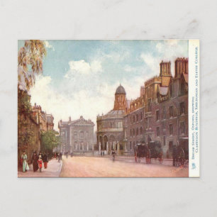 Gammalt vykort - Broad Street, Oxford