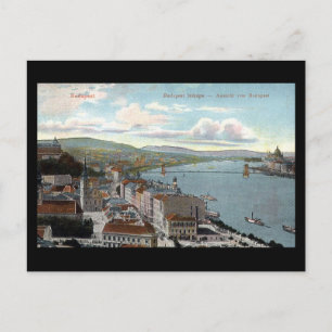 Gammalt vykort - Budapest 1914