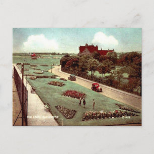 Gammalt vykort - Carnoustie, Skottland
