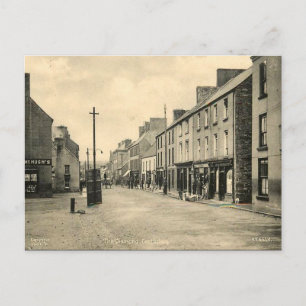 Gammalt vykort - Castlederg, Co Tyrone