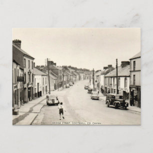Gammalt vykort - Cootehill, Co Cavan