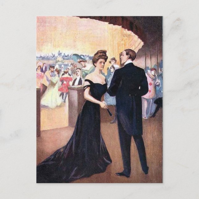 Gammalt vykort - Covent Garden, London (Framsida)