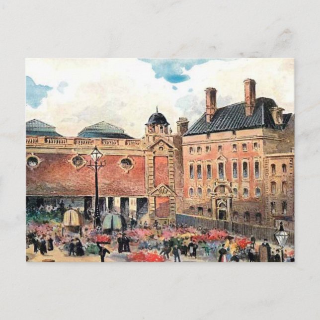 Gammalt vykort - Covent Garden, London (Framsida)