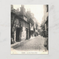 Gammalt vykort - Dijon, Côte d'Or, Frankrike