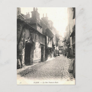 Gammalt vykort - Dijon, Côte d'Or, Frankrike