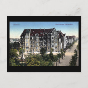 Gammalt vykort - Dortmund
