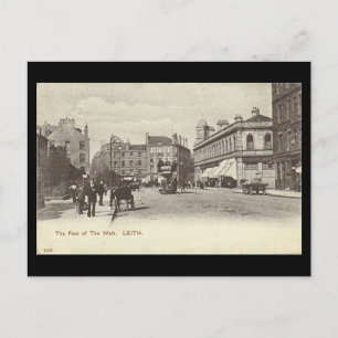 Gammalt vykort, Edinburgh, Leith, Walk Vykort
