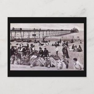 Gammalt vykort, Edinburgh, Portobello Beach Vykort