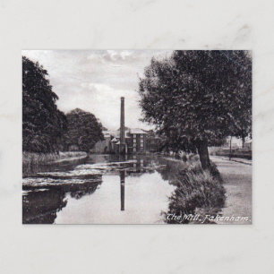 Gammalt vykort - Fakenham, Norfolk
