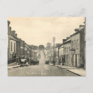 Gammalt vykort - Fintona, Co Tyrone