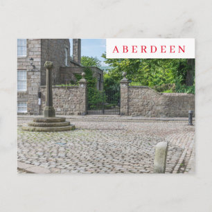 Gammalt vykort för Aberdeen Mercat Kor