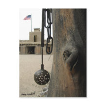 Gammalt vykort för Fort