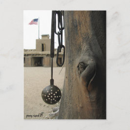 Gammalt vykort för Fort