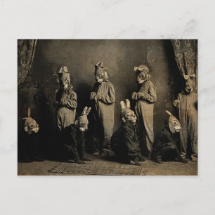 Gammalt vykort för Påskhare av beprövad tid